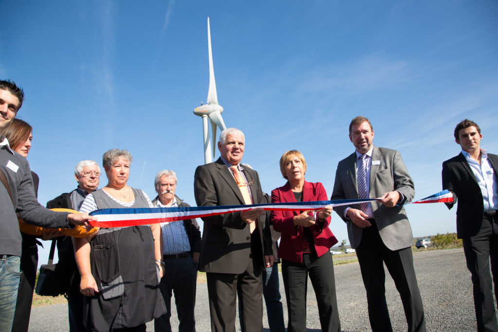 Inauguration Parc éolien de Canet d'Aude